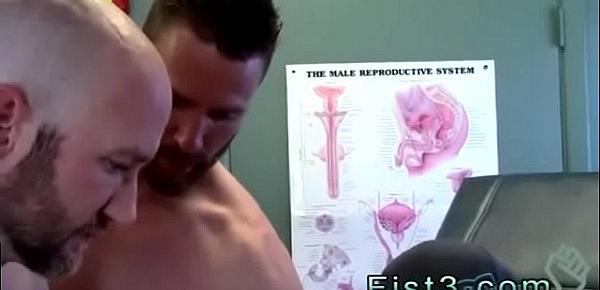  Men fist to cum loses gay xxx First Time Saline Injection for Caleb